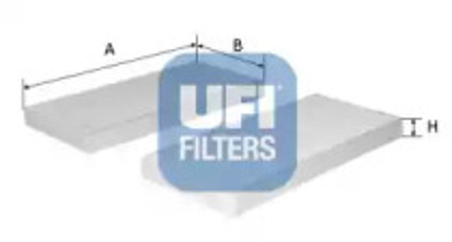 Filtr kabiny 5310800 UFI