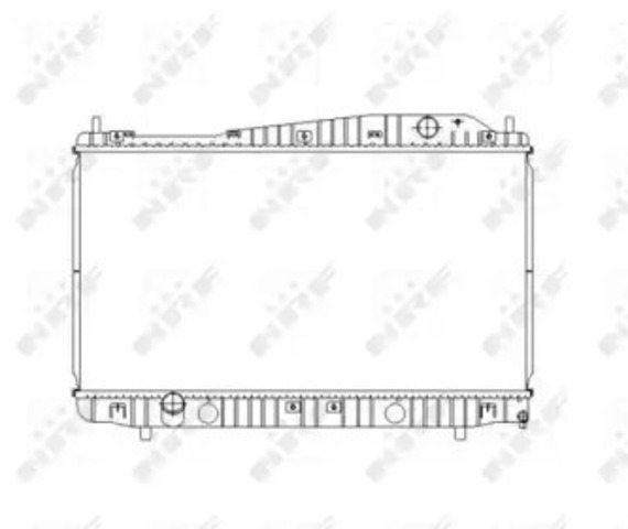 Chłodnica silnika 53481 NRF