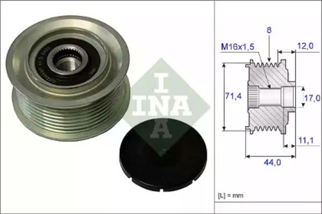 Kupić Koło pasowe alternatora Mercedes Benz Truck TRUCK LK/LN2   w dobrej cenie