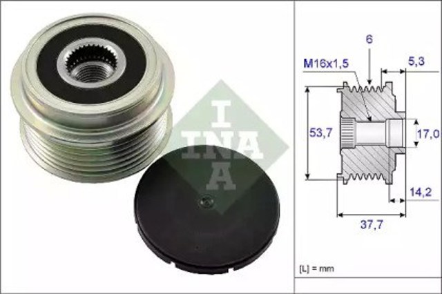 Koło pasowe alternatora Ford Maverick