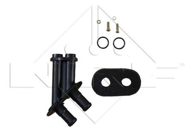 Chłodnica nagrzewnicy (ogrzewacza) 53550 NRF