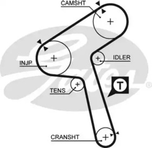 Pasek rozrządu Nissan Serena C23