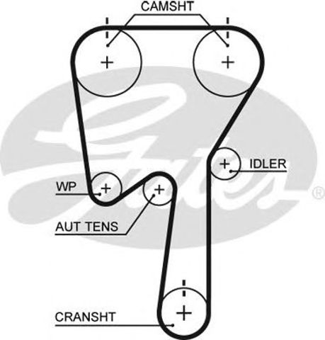 Pasek rozrządu 5509XS GATES