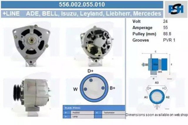 Alternator MAN TGA