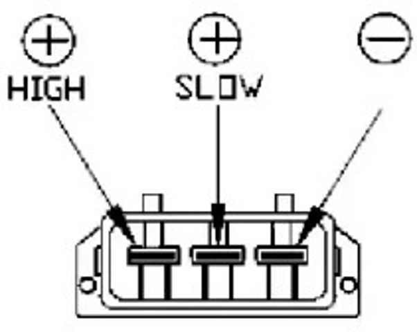 Wentylator elektryczny układu chłodzenia kompletny (silnik+wirnik) 5880746 VAN WEZEL