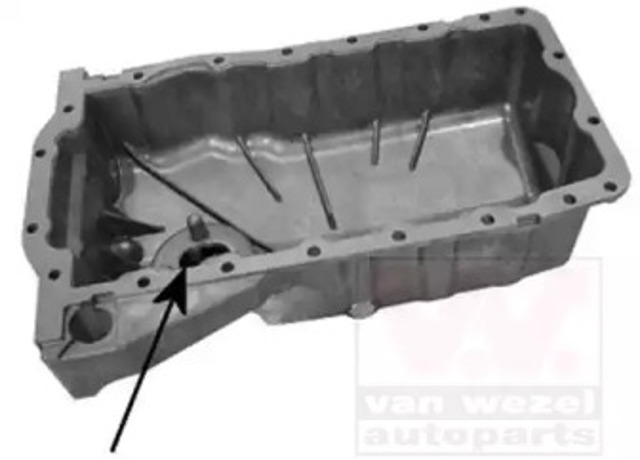 Miska olejowa silnika 5888075 VAN WEZEL
