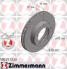 Tarcza hamulcowa przednia 590257320 ZIMMERMANN