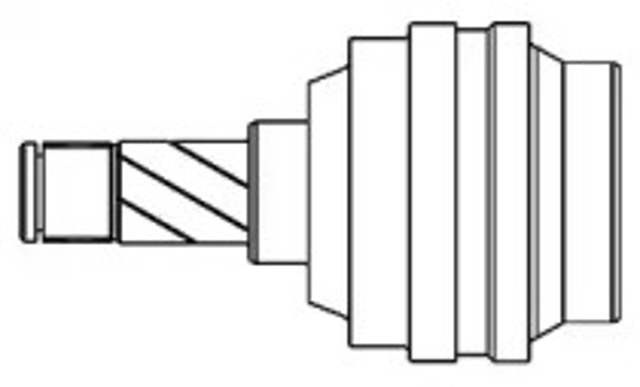 Przegub homokinetyczny wewnętrzny przedni lewy Opel Astra L35
