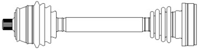 Półoś napędowa przednia prawa 655200 CIFAM