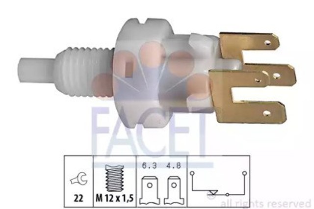 Czujnik włącznika świała stop 71083 Facet