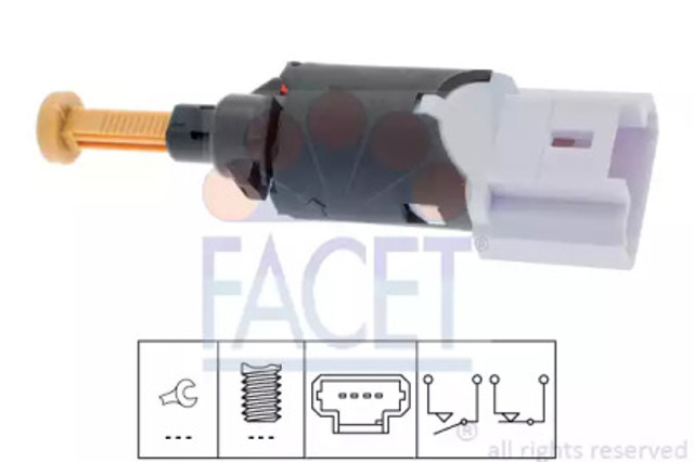 Czujnik włącznika świała stop 71197 FACET