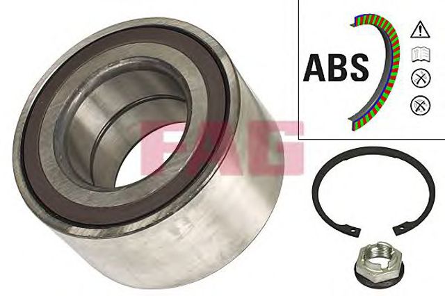 Łożysko piasty przedniej 713620410 FAG