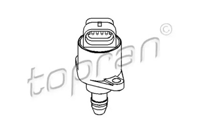 Regulator biegu jałowego 721455 HANS PRIES