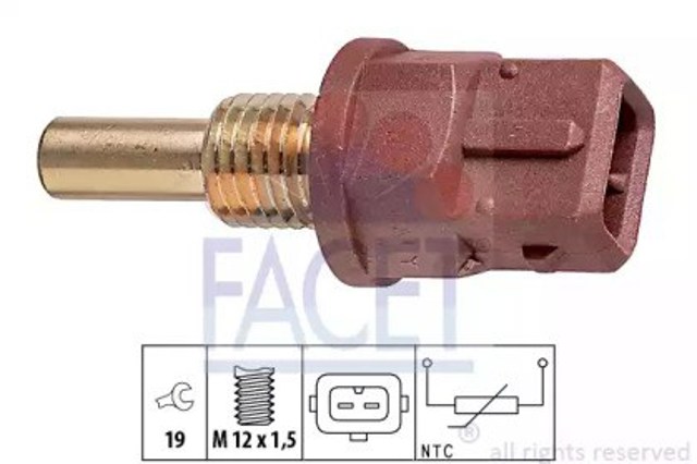 Czujnik temperatury płynu chłodzącego 73248 Facet