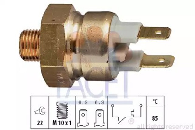 Czujnik temperatury płynu chłodzącego 74056 Facet