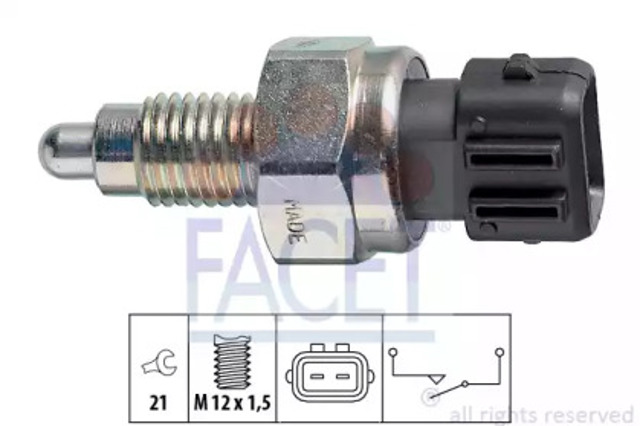 Czujnik włączania światła cofania 76125 FACET