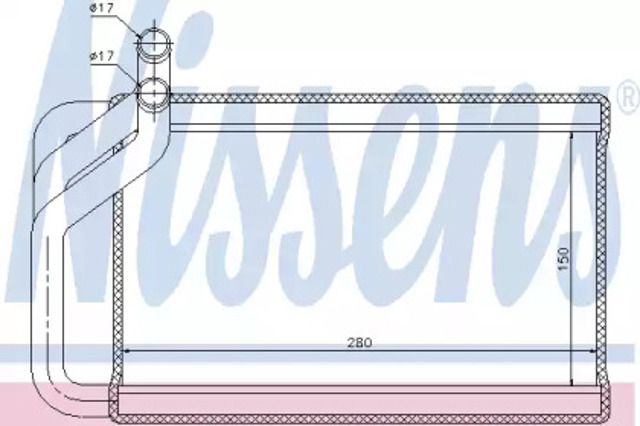 Chłodnica nagrzewnicy (ogrzewacza) KIA Carnival 3 UVP