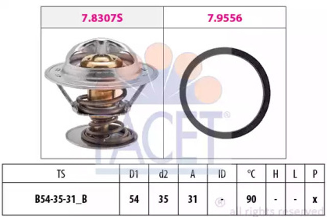 Termostat 78307 FACET