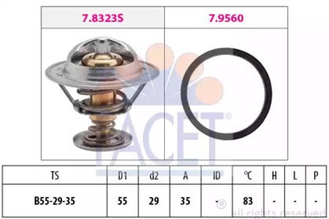 Termostat 78323 FACET