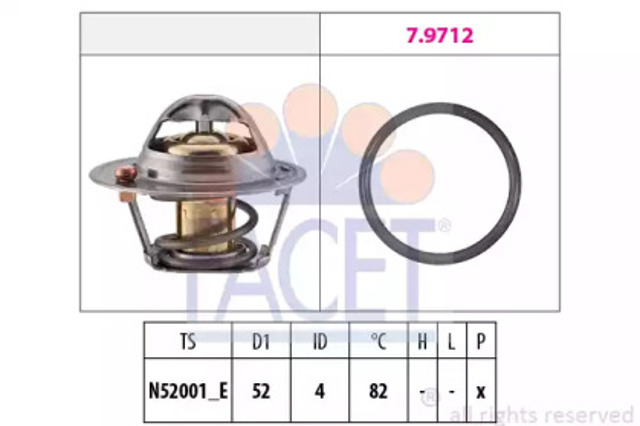 Termostat 78725 FACET