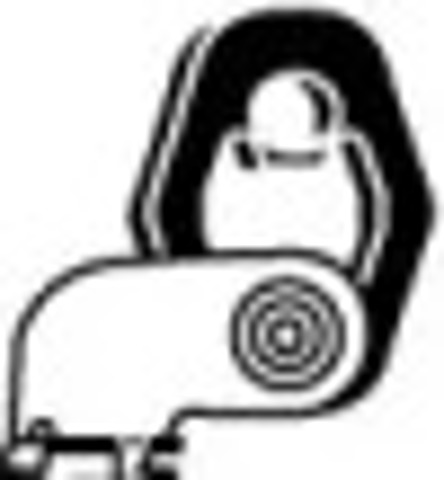 Poduszka mocowania tłumika 80503 WALKER