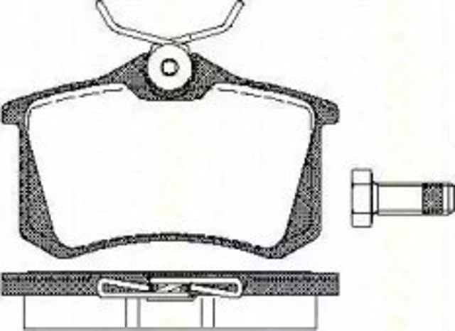 Klocki hamulcowe Peugeot 405