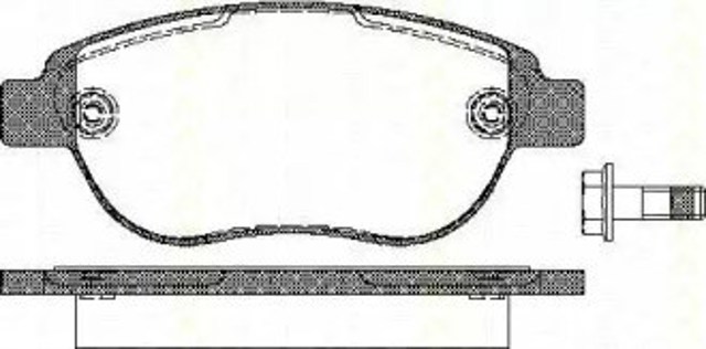 Klocki hamulcowe Citroen C4