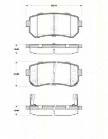 Klocki hamulcowe Hyundai I20
