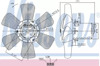 Wentylator elektryczny układu chłodzenia kompletny (silnik+wirnik) 85809 NISSENS