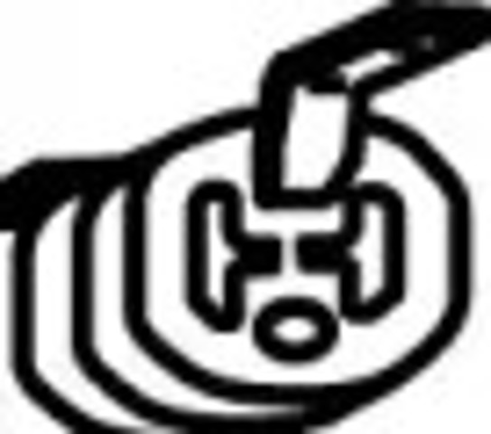 Poduszka mocowania tłumika 86558 WALKER