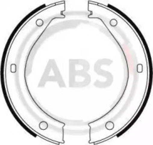 Klocki hamulca ręcznego 8805 ABS