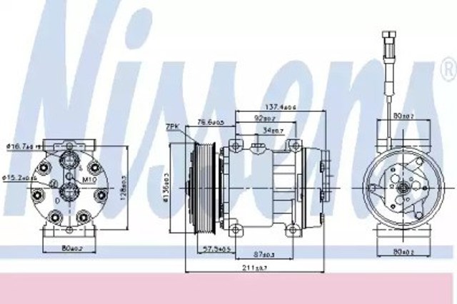 Kompresor klimatyzacji DAF 105