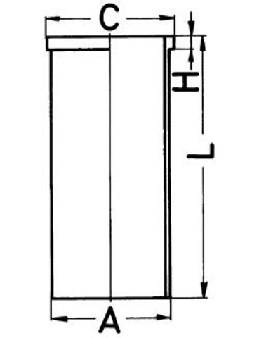 Tuleja tłoka 89434190 Kolbenschmidt