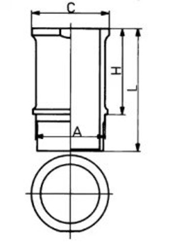 Tuleja tłoka 89584110 Kolbenschmidt