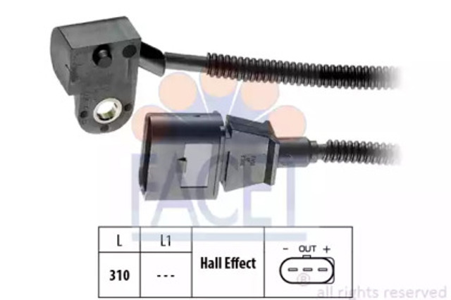 Czujnik położenia wałka rozrządu 90456 FACET