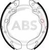 Klocki hamulcowe tylne bębnowe  9066 ABS