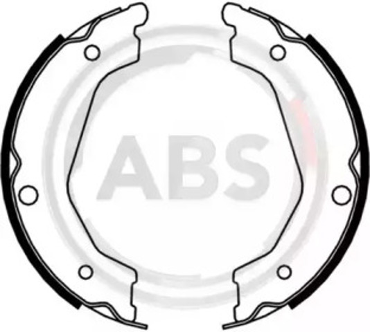 Klocki hamulca ręcznego 9196 ABS