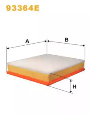 Filtr powietrza 93364E WIX