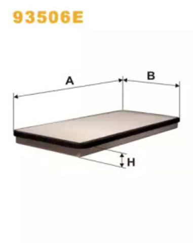 Filtr kabiny 93506E WIX