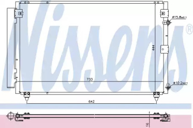 Chłodnica klimatyzacji Lexus LS UCF30