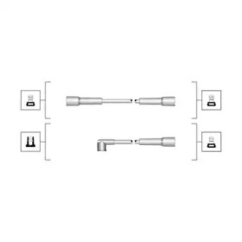 Zestaw przewodów wysokiego napięcia 941319170042 MAGNETI MARELLI