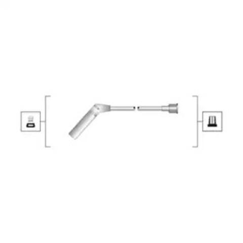 Zestaw przewodów wysokiego napięcia 941319170061 MAGNETI MARELLI