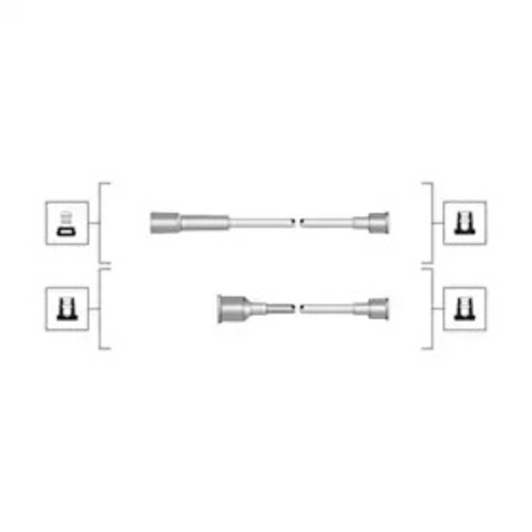 Zestaw przewodów wysokiego napięcia 941319170107 MAGNETI MARELLI