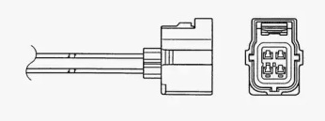 Sonda lambda czujnik tlenu po katalizatorze 94175 NGK