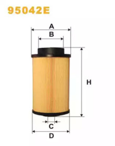 Filtr paliwa 95042E WIX
