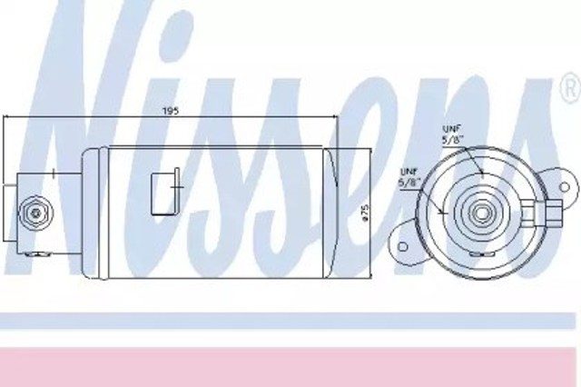 Osuszacz klimatyzacji 95076 Nissens