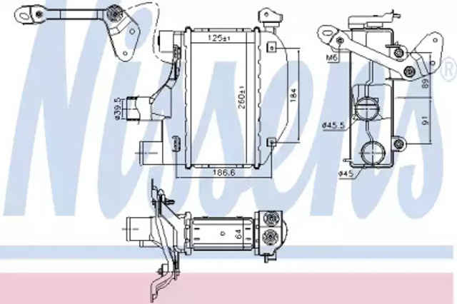 Chłodnica intercoolera Toyota Corolla E12