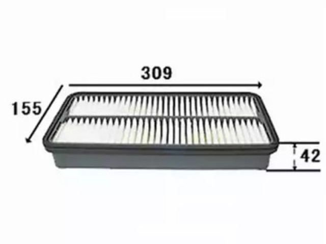 Filtr powietrza A161J JS ASAKASHI