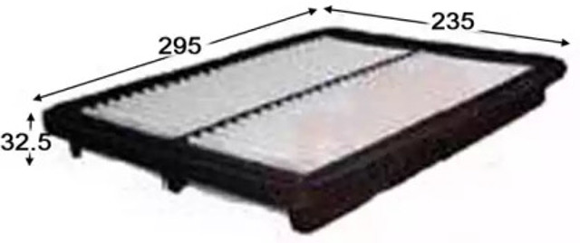 Filtr powietrza A2519 JS ASAKASHI