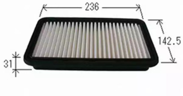 Obudowa filtra powietrza A971J JS ASAKASHI